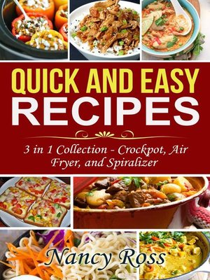 cover image of Quick and Easy Recipes